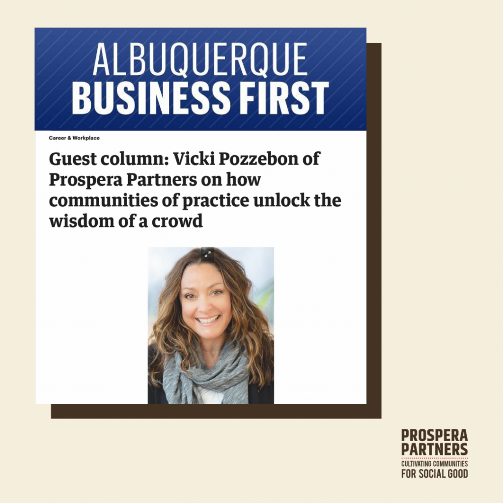 Portrait of Vicki with Albuquerque Business First masthead